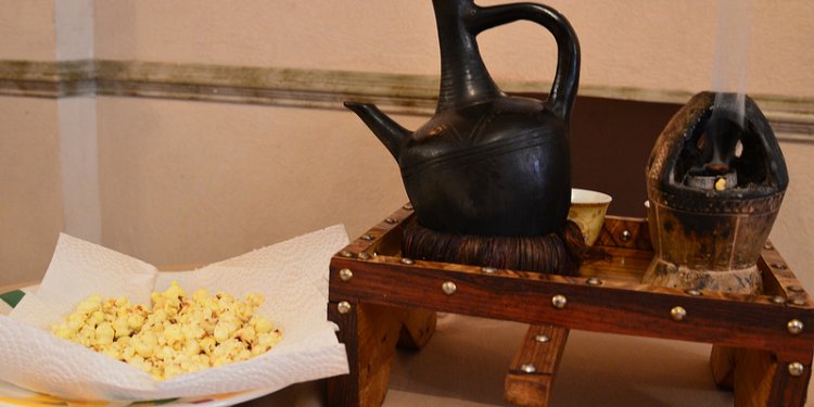 Ethopian Traditional Coffee Ceremony