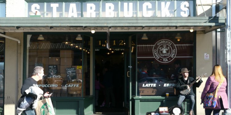 First Starbucks Seattle WA
