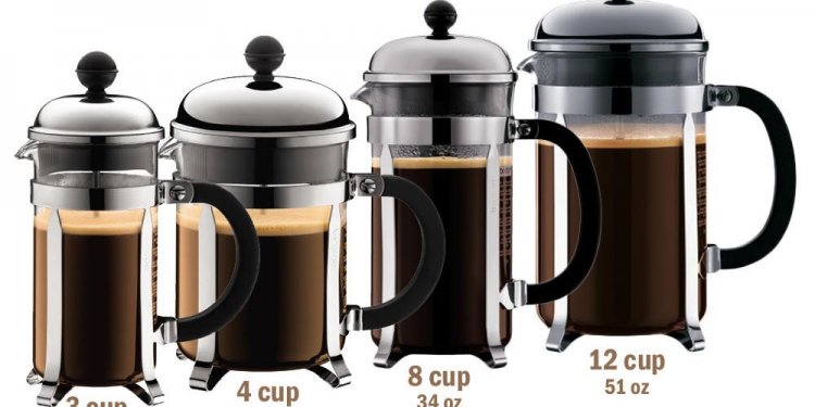 8 cup French Press how much coffee