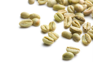green espresso beans