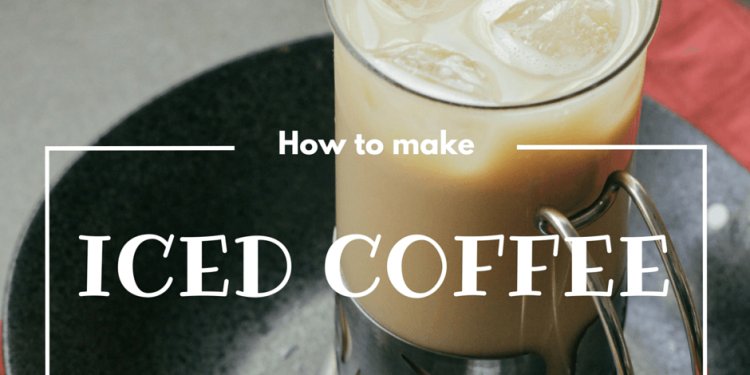 How to make iced coffee?